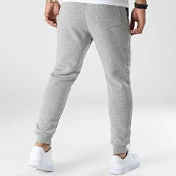 Remise 👍 Pantalon Jogging D9042 Gris Chiné de KZR ⌛ -KZR Soldes kzr 342121 D9042 GREY 20221007T153051 04