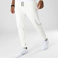 Acheter 🥰 Pantalon Jogging D9042 Blanc de KZR 👏