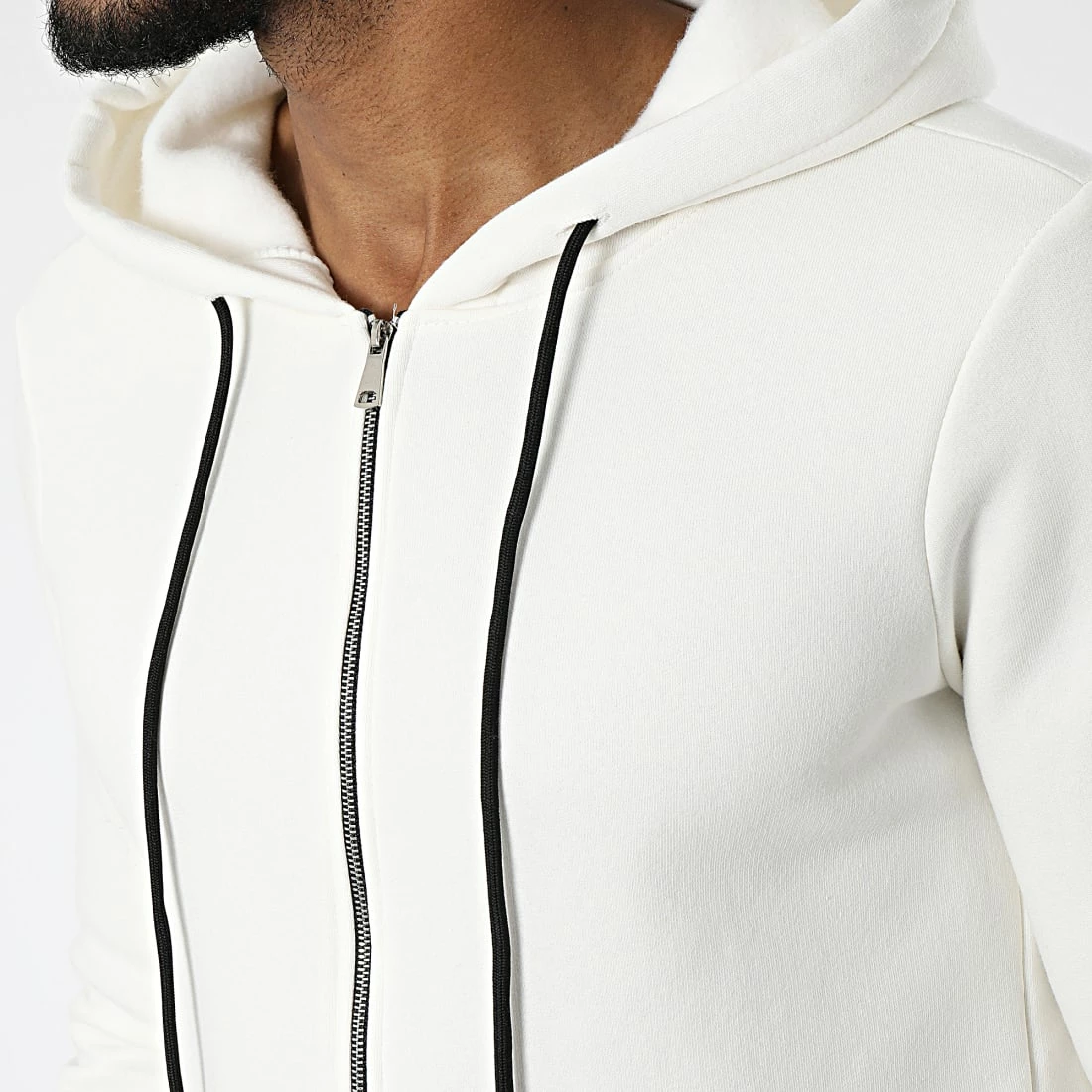 Acheter ✔️ Sweat Zippé Capuche D8056 Beige Clair de KZR 🎁 4 Acheter ✔️ Sweat Zippé Capuche D8056 Beige Clair de KZR 🎁 – Image 2