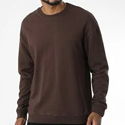 Les meilleures critiques de 🛒 Sweat Crewneck D7416 Marron de KZR 😍