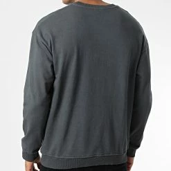 Meilleur prix 🌟 Sweat Crewneck D7416 Gris Anthracite de KZR 😍 -KZR Soldes kzr 342154 D7416 ANTHRACITE 20221027T151221 04