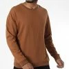Meilleur prix ✔️ Sweat Crewneck D7416 Camel de KZR 😉 -KZR Soldes kzr 342156 D7416 TABACCO 20221007T150131 01