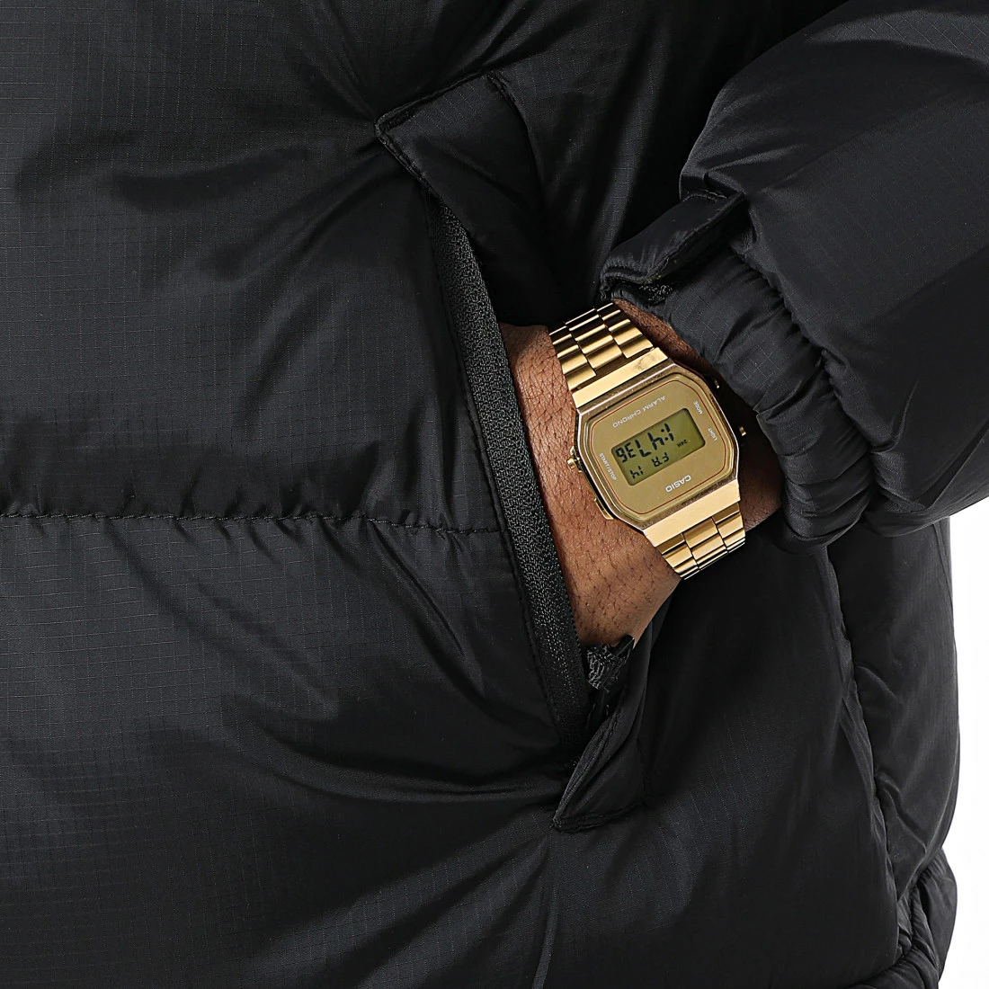 Le moins cher 🤩 Doudoune Capuche XZ-62155 Noir de KZR 😀 4 Le moins cher 🤩 Doudoune Capuche XZ-62155 Noir de KZR 😀 – Image 2