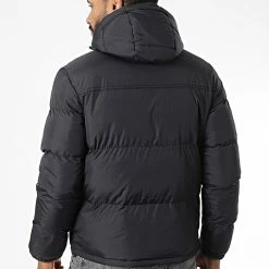 Top 10 ❤️ Doudoune Capuche XZ-62153 Noir de KZR 💯 -KZR Soldes kzr 342179 XZ 62153 BLACK 20221006T161632 04