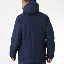 Top 10 ✨ Parka Capuche XZ-62152 Bleu Marine de KZR ❤️ -KZR Soldes kzr 342187 XZ 62152 BLUE 20221006T161109 04