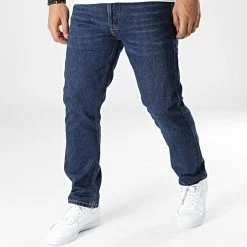 Promo ⭐ Jean Regular Fit TH37856 Bleu Brut de KZR 🤩