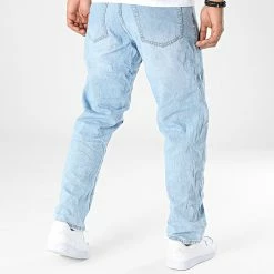 Offres ❤️ Jean Baggy Fit TH37852 Bleu Wash de KZR 🎁 -KZR Soldes kzr 342208 TH37852 LTBLUE 20221006T160713 04