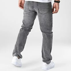 Grosses soldes 👍 Jean Regular Fit TH37859 Gris Anthracite de KZR 👍 -KZR Soldes kzr 342210 TH37859 DKGREY 20221007T152617 04
