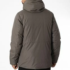 Meilleur prix ⭐ Parka Capuche XZ-62152 Gris de KZR 😀 -KZR Soldes kzr 342213 XZ 62152 GREEN 20221007T151533 04