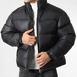 Meilleur prix 💯 Doudoune TR-2209 Noir de KZR 🧨