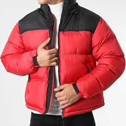 Le moins cher 🧨 Doudoune TR-2209 Rouge de KZR 😀