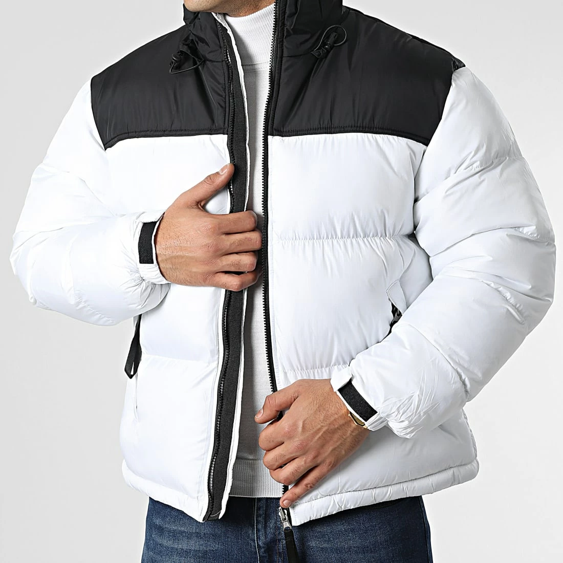 Offres 🎁 Doudoune TR-2209 Blanc de KZR ⭐ 2 Offres 🎁 Doudoune TR-2209 Blanc de KZR ⭐